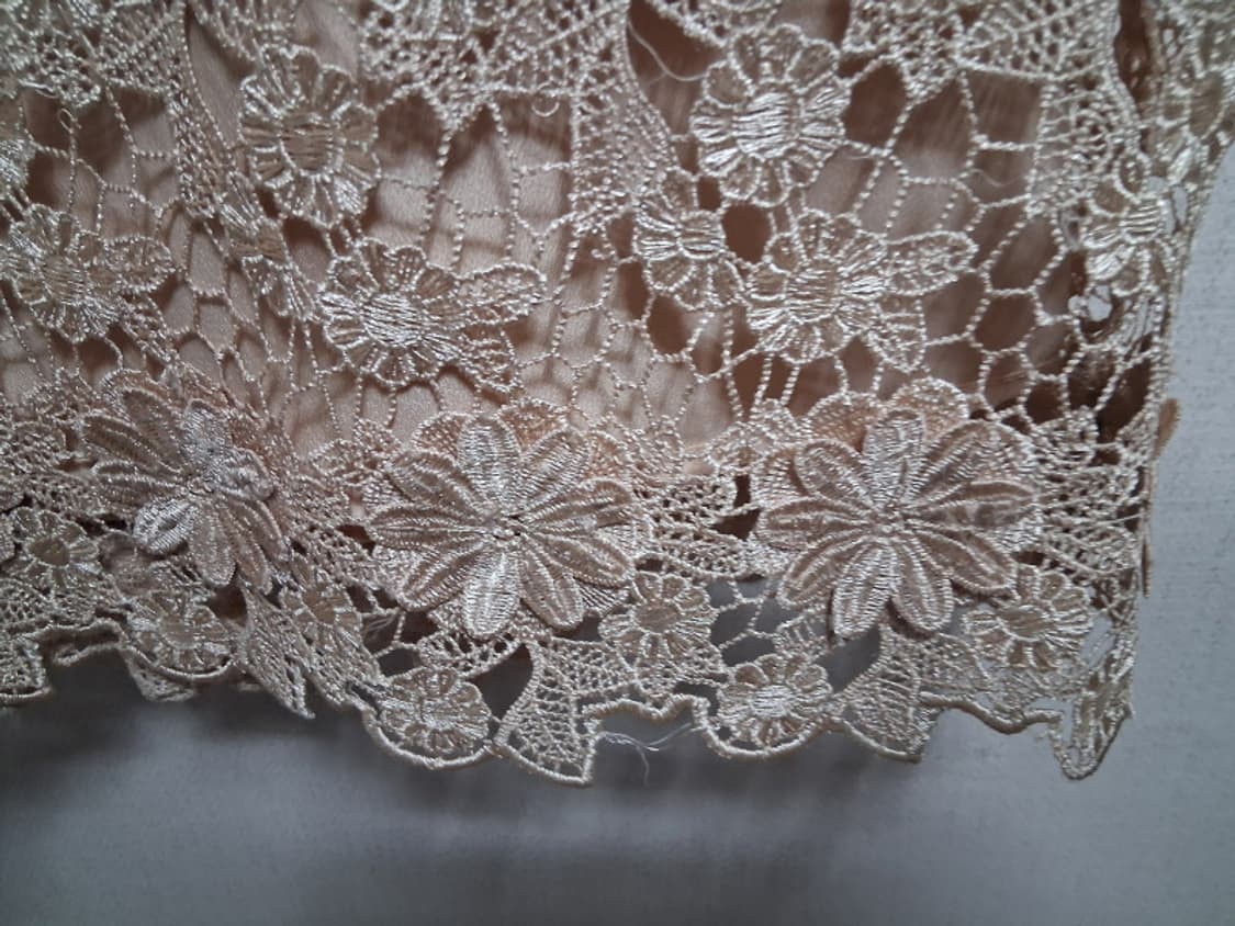 BRAZITY 입체 플라워 실크 모티브레이스 원피스 66 상품이미지8