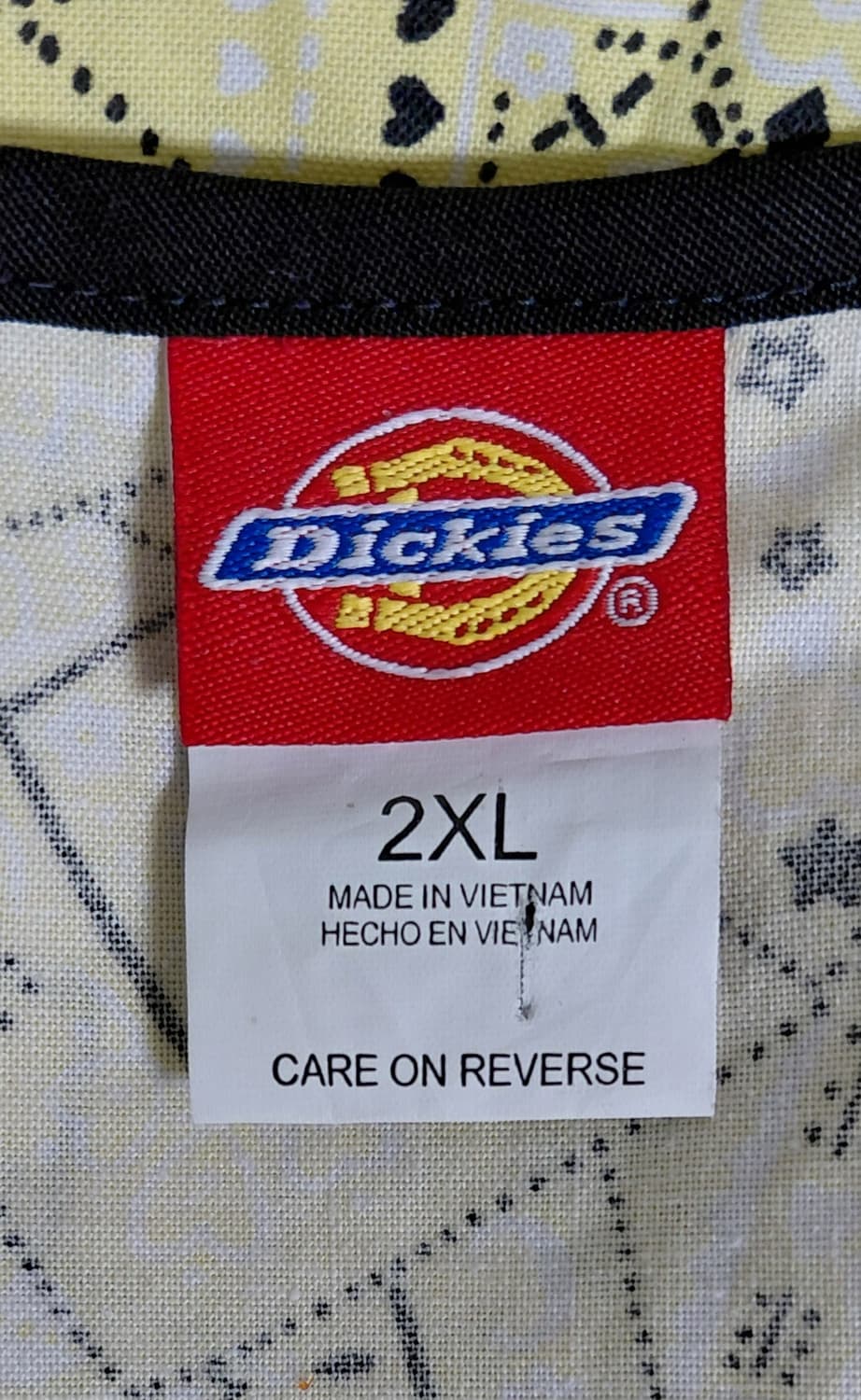 [새상품/2XL] 디키즈(Dickies) 반다나 패턴 스크럽 상의 상품이미지5