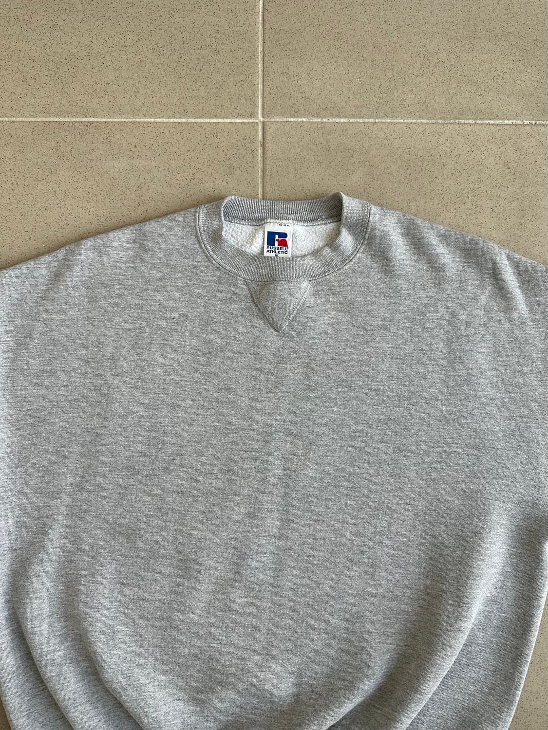 90s 빈티지 러셀 스웻셔츠 그레이 XL 🇺🇸 상품이미지4