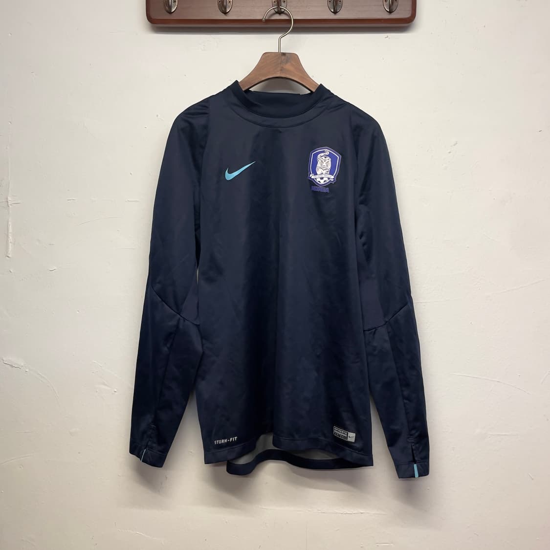 나이키 (우먼) 국대 웜 업 드릴탑 롱 슬리브  상품이미지1