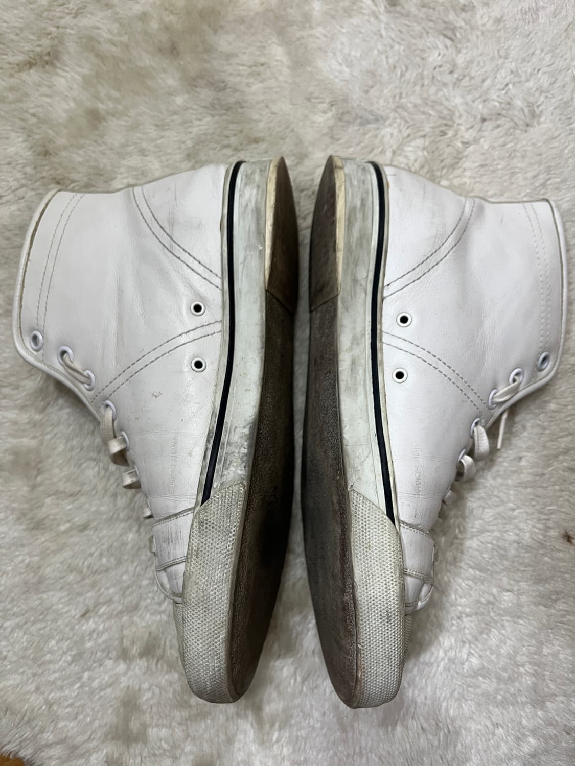 07 디올옴므 레더 스니커즈 42 상품이미지3