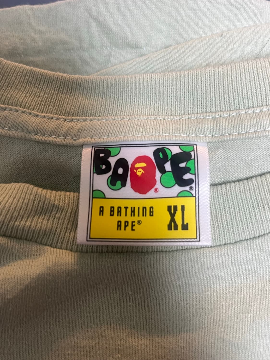 베이프 에이프 헤드 원 포인트 티셔츠 상품이미지3