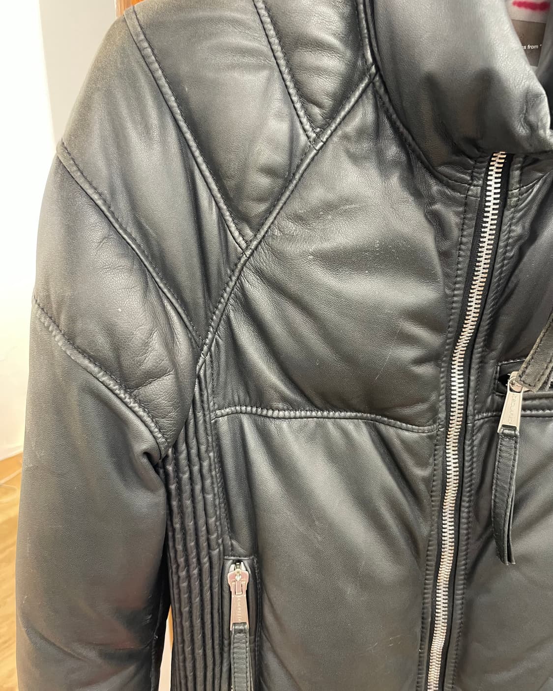 [48] 디스퀘어드2 레더 다운 자켓 상품이미지6