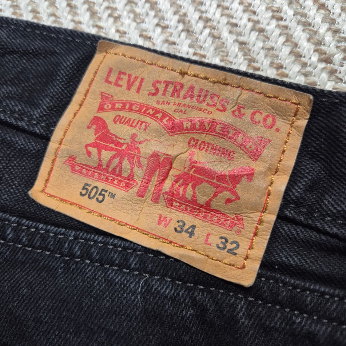 리바이스 505 34/32(p11) 상품이미지5