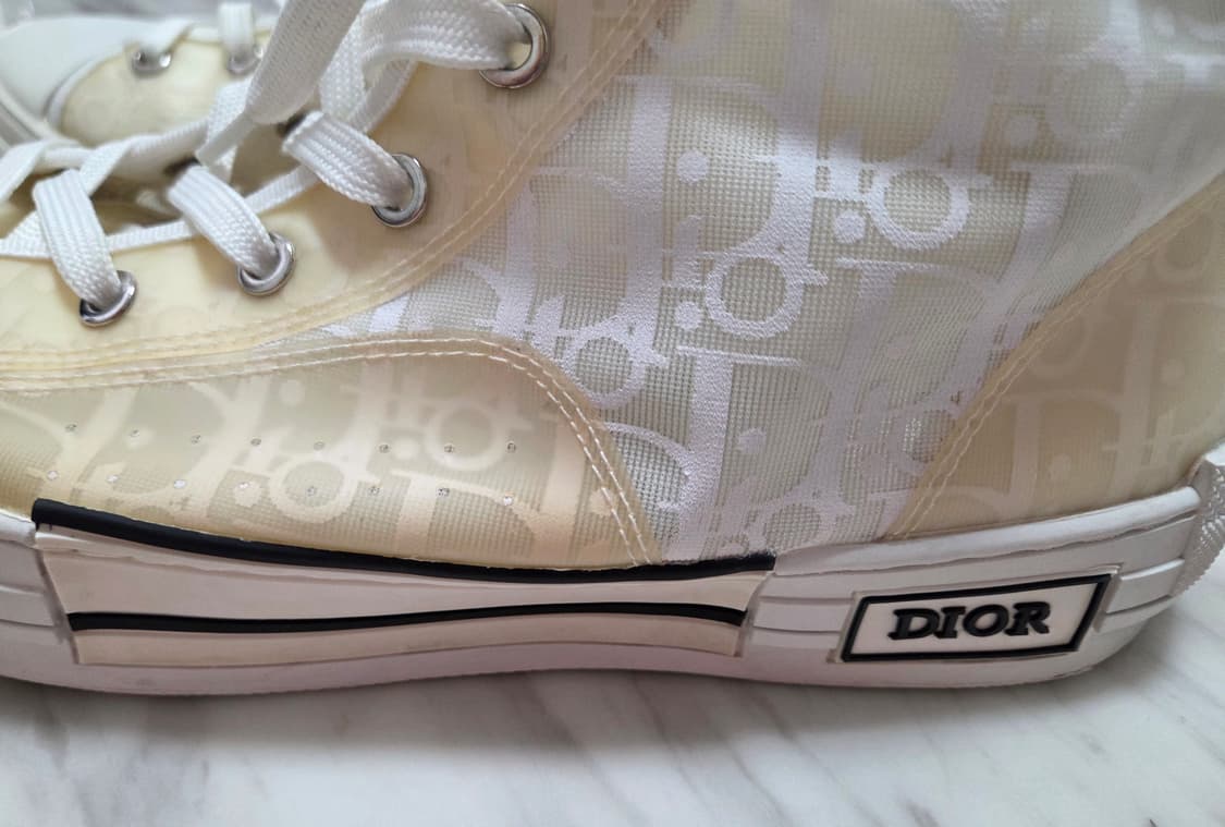 디올 오블리크 하이탑 스니커즈 상품이미지8