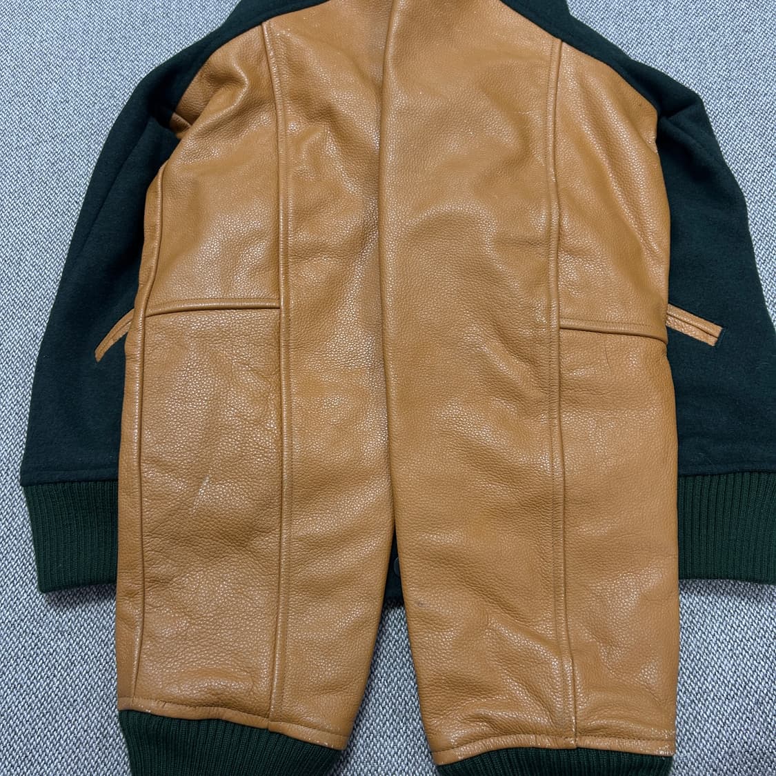 콜럼비아 누빔 울 바시티자켓(M) 상품이미지9