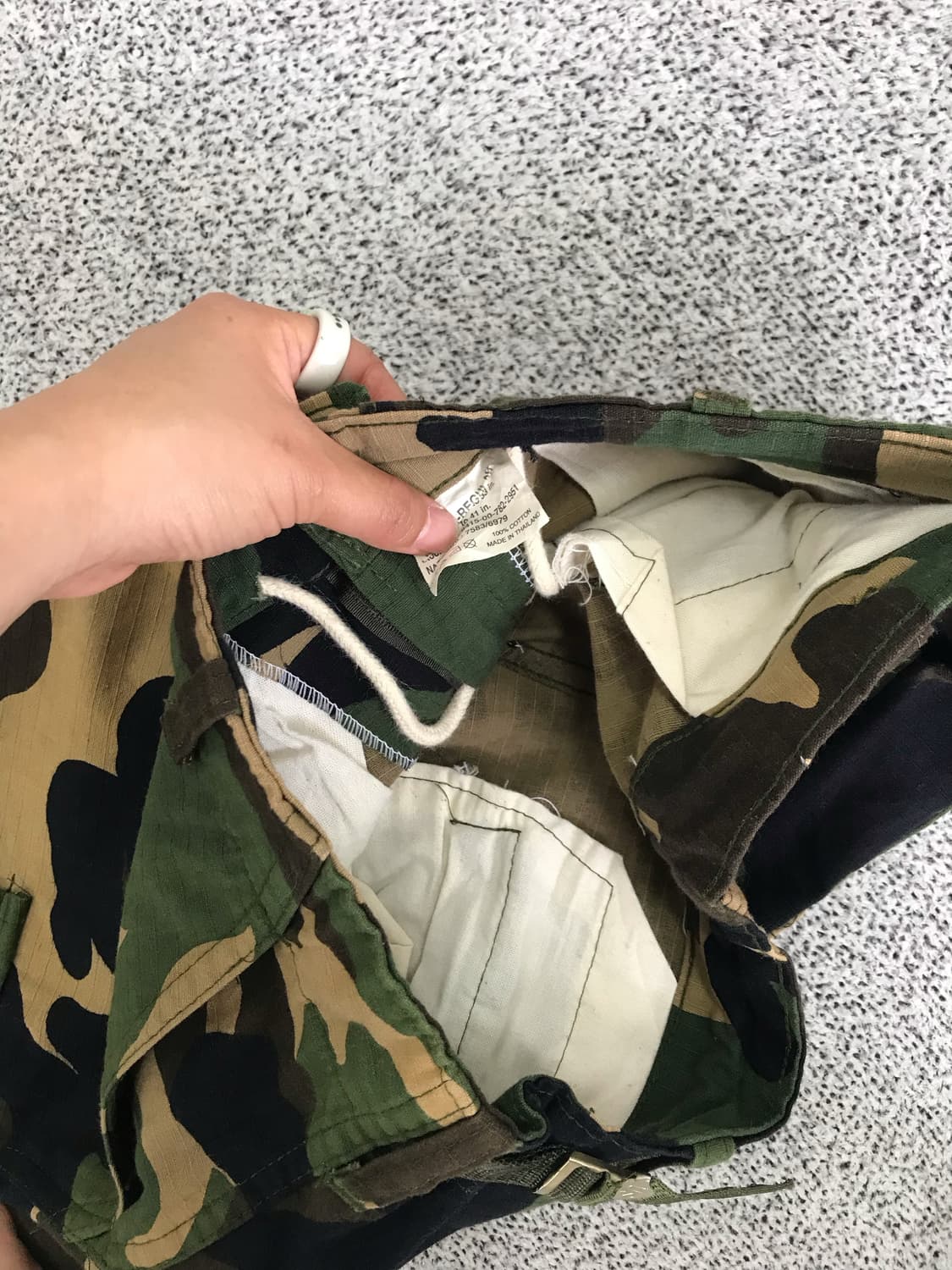 밀리터리 롱 스커트 상품이미지10