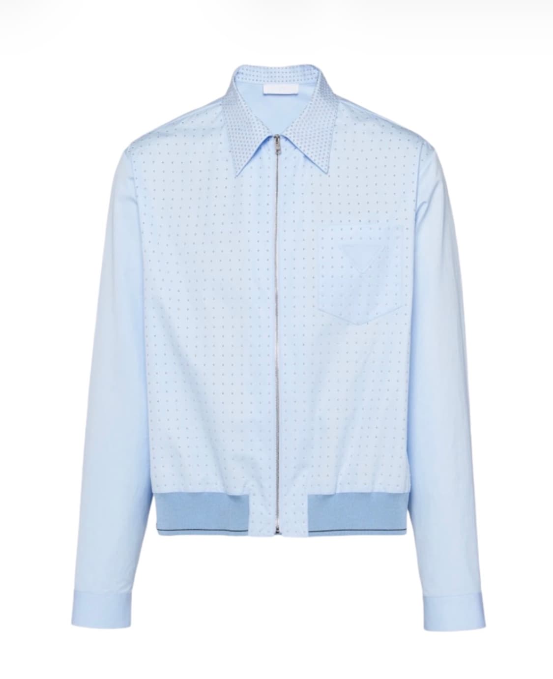 프라다 25FW 아플리케 코튼 셔츠 L 상품이미지2