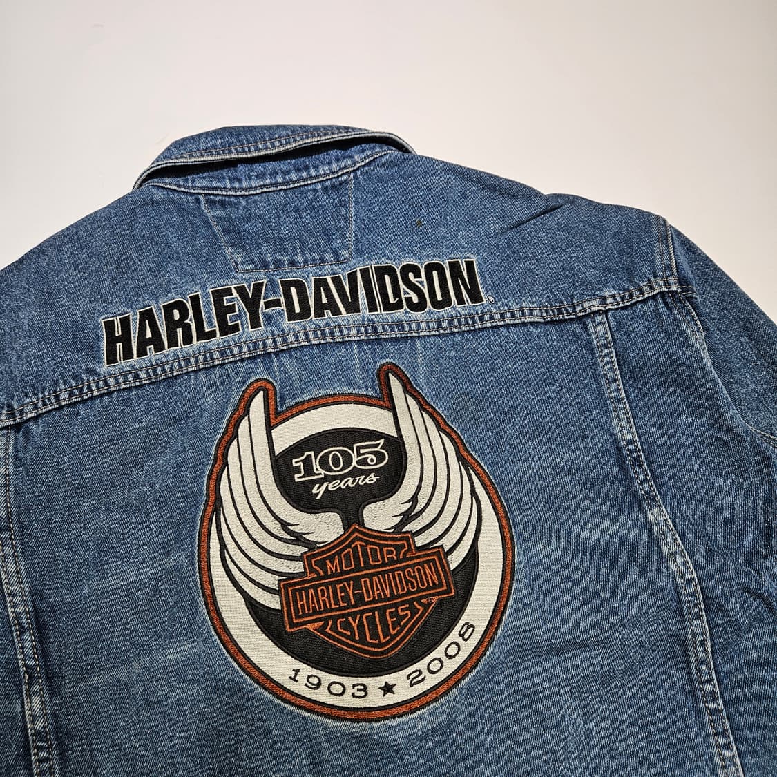 할리데이비슨 105주년 데님 자켓[3XL] 상품이미지3