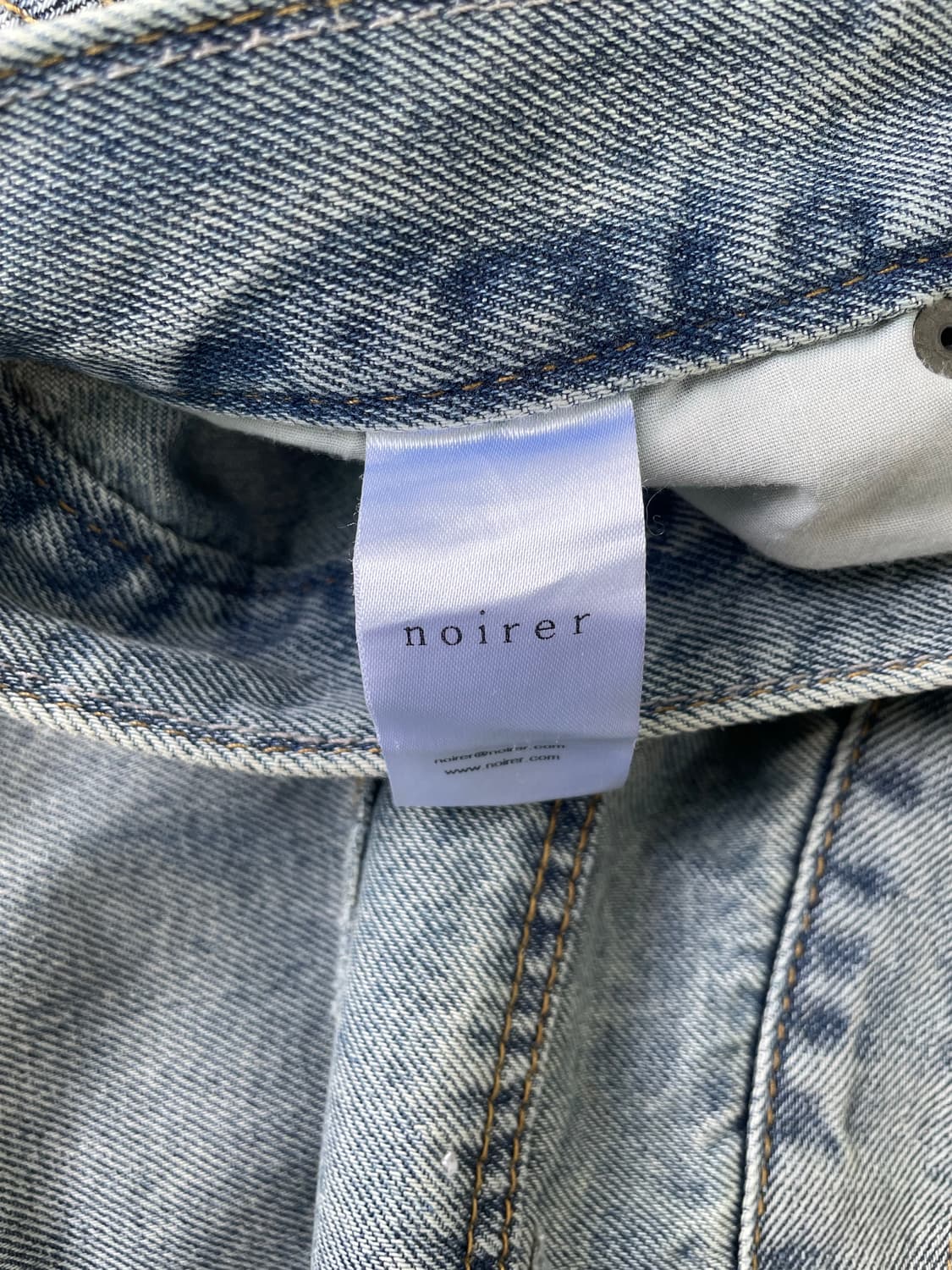 노이어 디스트로이드 플레어 데님 팬츠 48 상품이미지7