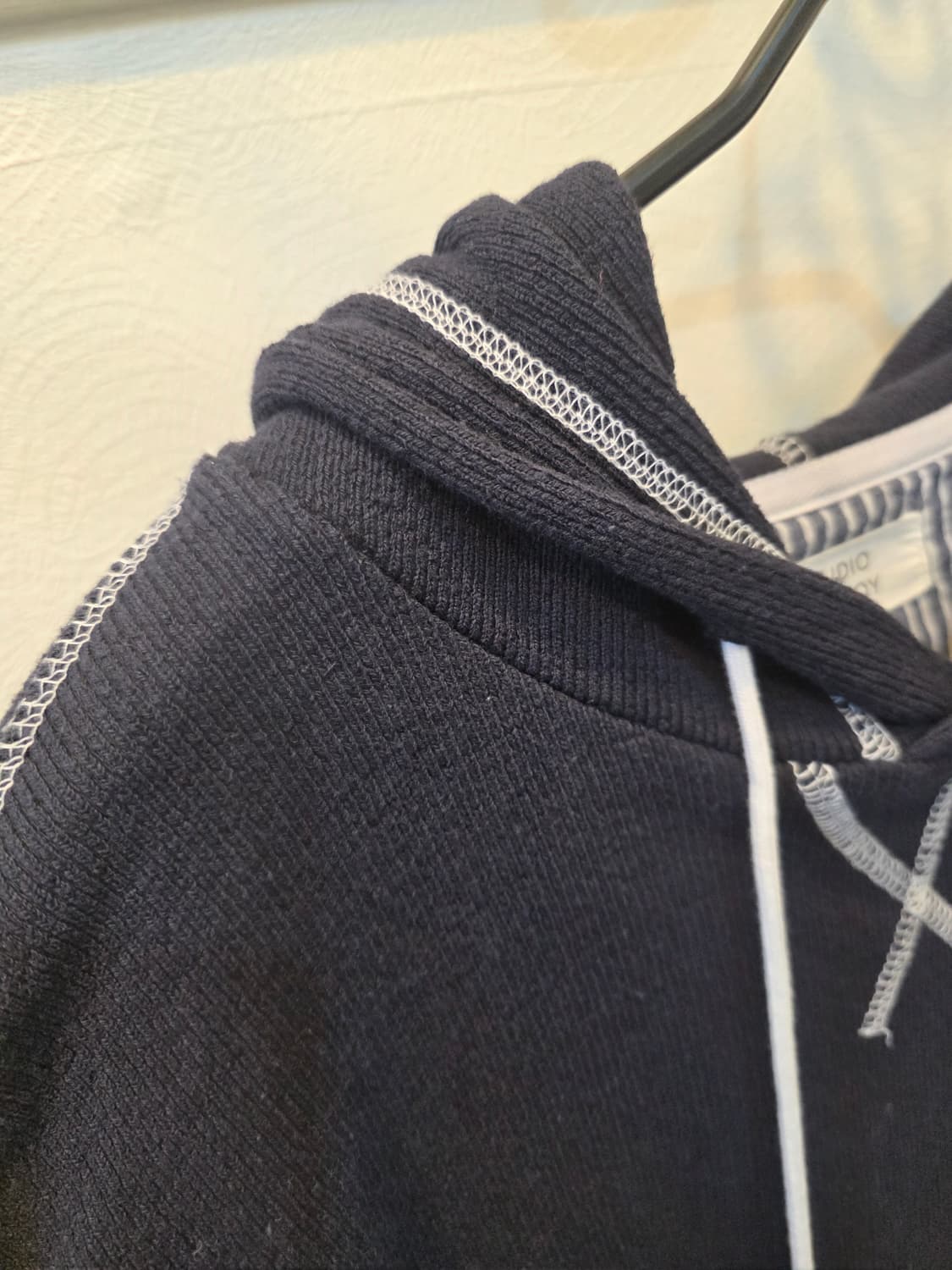 스튜디오 톰보이 후드  믹스 레이어드  셔츠원피스 상품이미지5