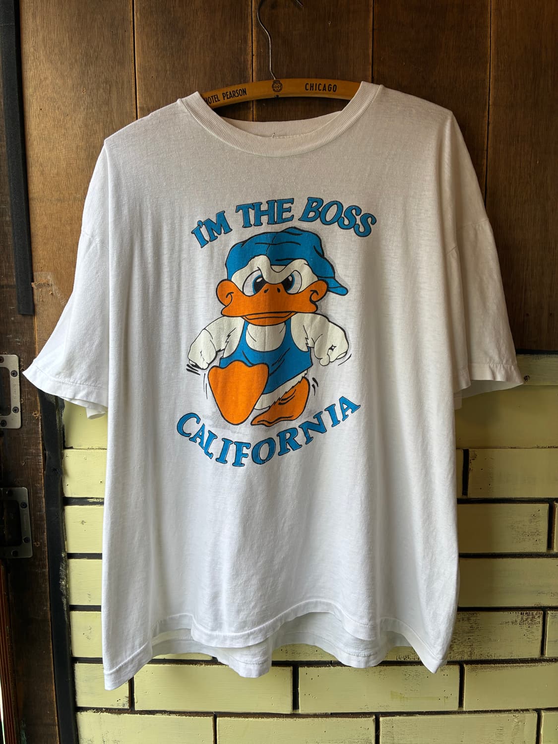 80‘s Vintage California Duck Graphic Tee 상품이미지1
