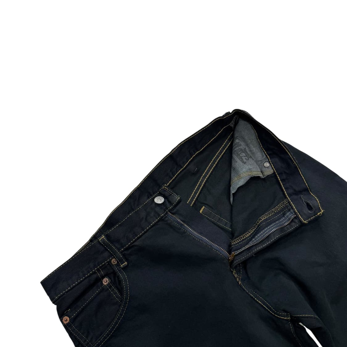 [34] 리바이스 517 블랙 다이 블랙진 데님 청바지 [lv1180] 상품이미지3