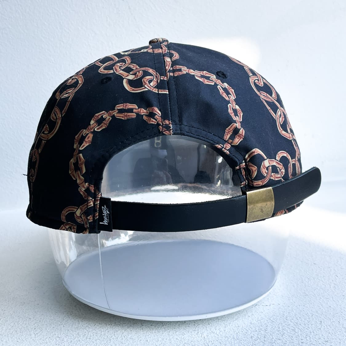 스투시 SS링크 체인 패턴 6패널 캡 상품이미지4