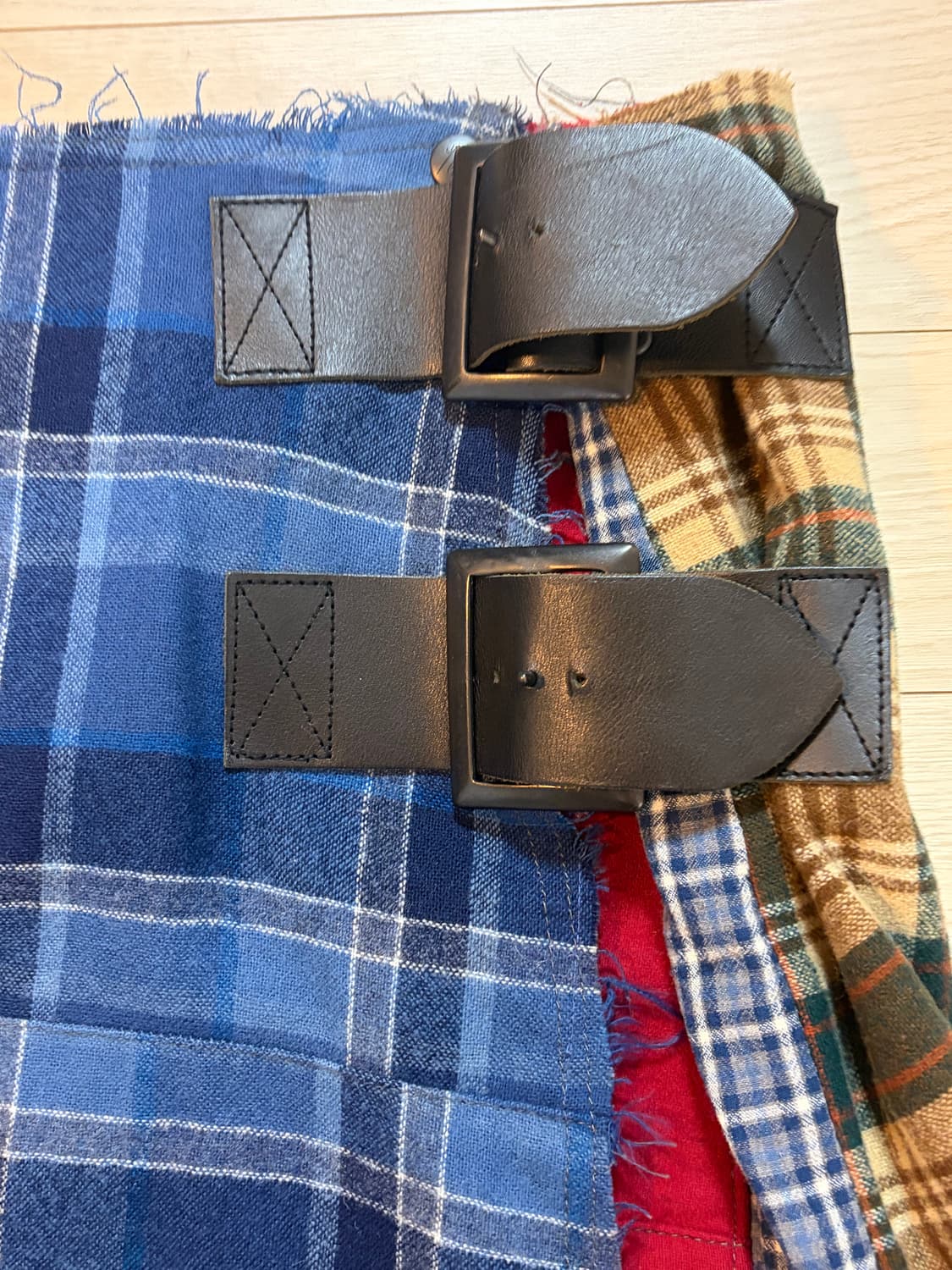 [1] 니들스 패치워크 랩 스커트 상품이미지2