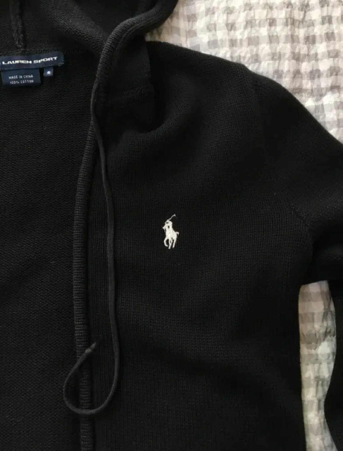 폴로 니트 후드집업 집업 후드 상품이미지2