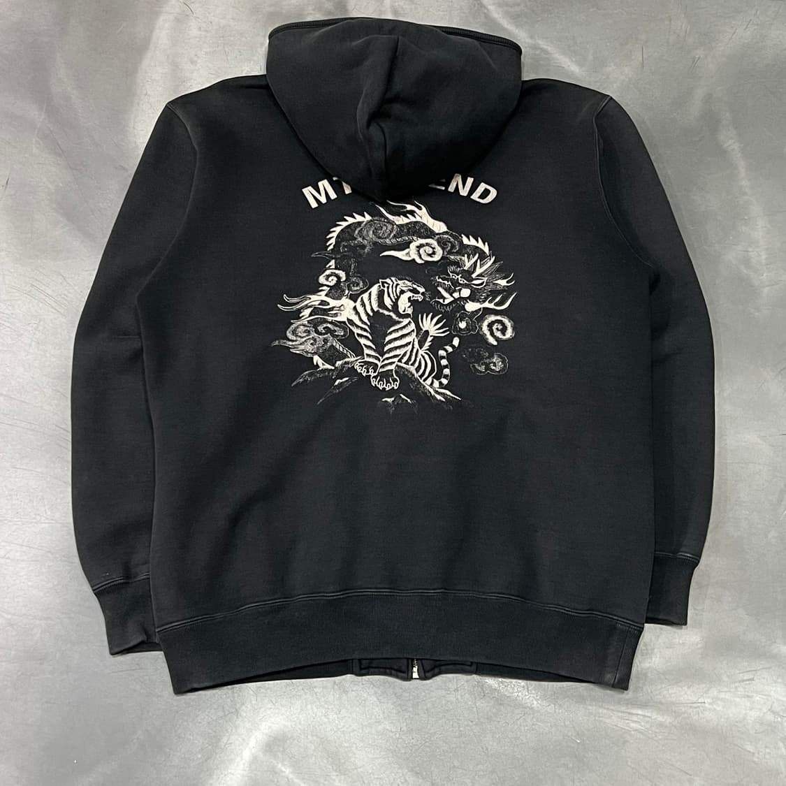  몽타주 그래픽 후드 집업 y15567 상품이미지2