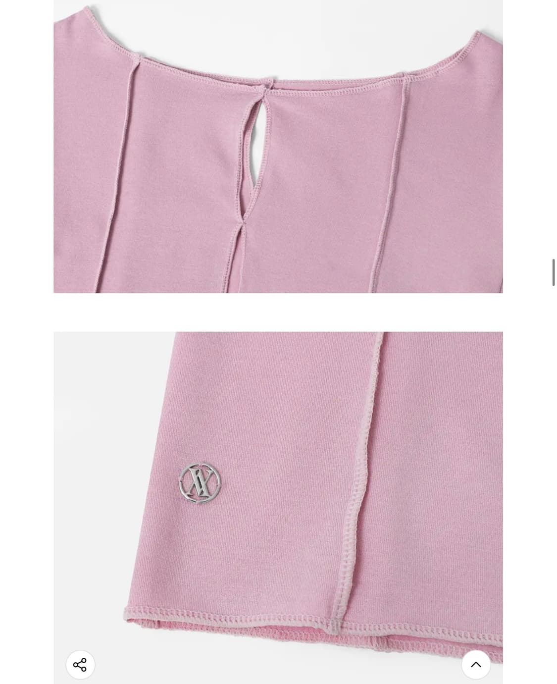 어반드레스 Rose Cut-out Long Sleeve 상품이미지6