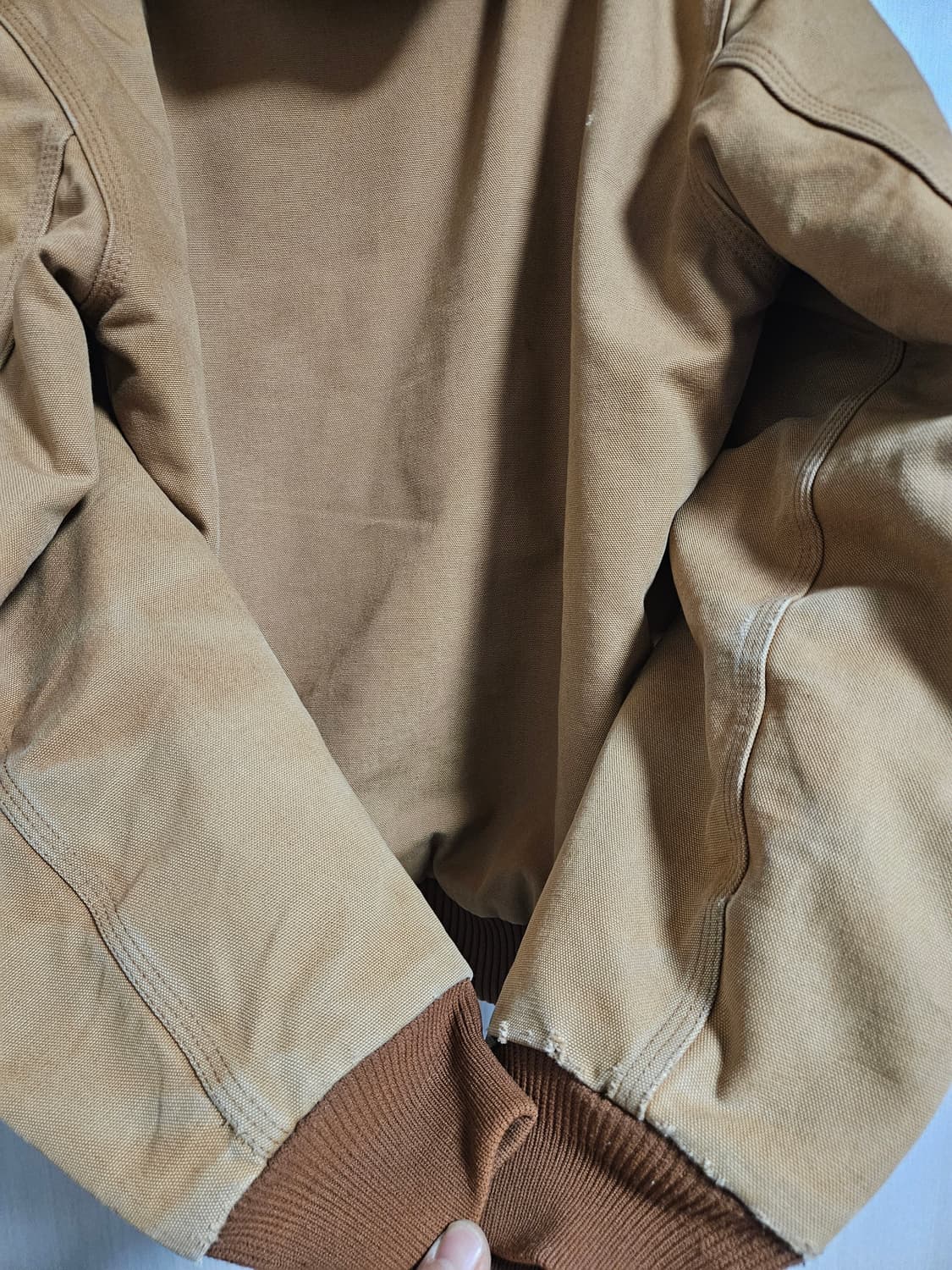 J140 칼하트 덕 액티브 후드 자켓 빈티지 s표기 상품이미지3