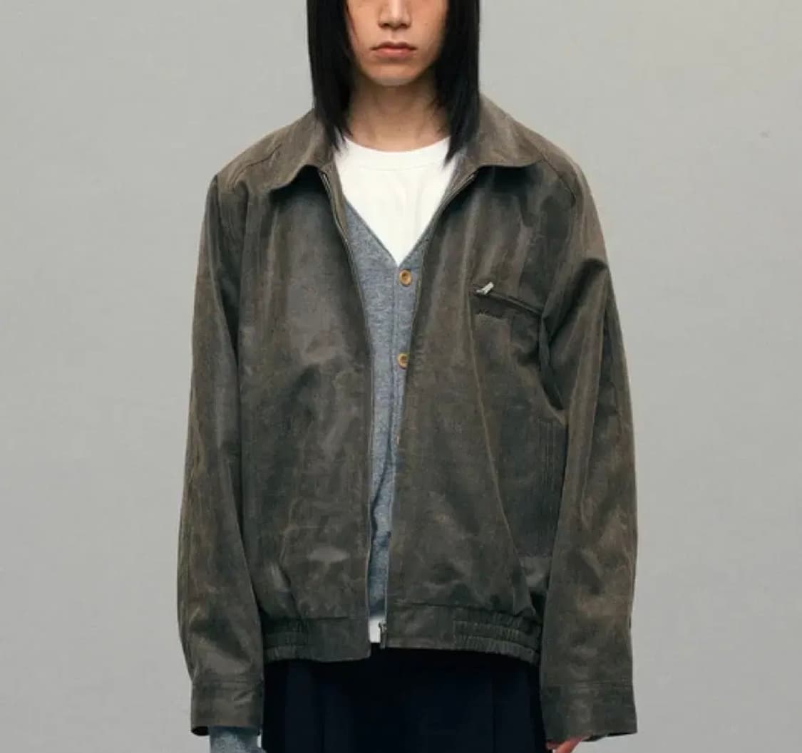[S]시엔느 존 레더라이크 자켓/빈티지브라운 상품이미지2