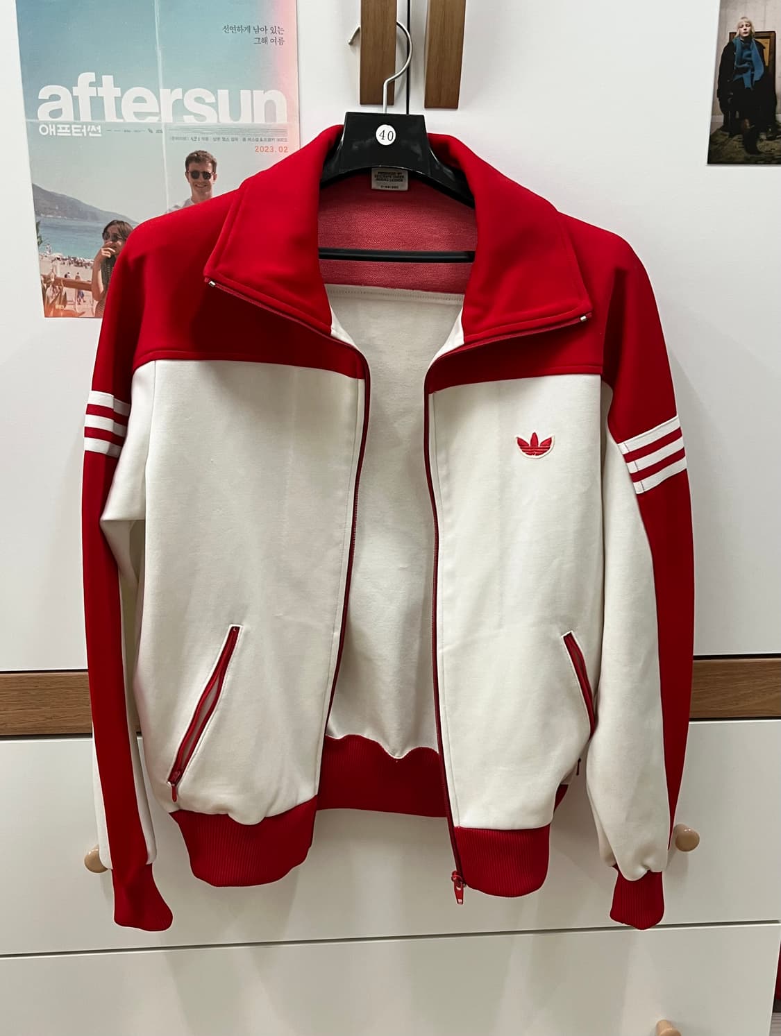 아디다스 져지 레드 화이트 흰빨 빨흰 상품이미지2