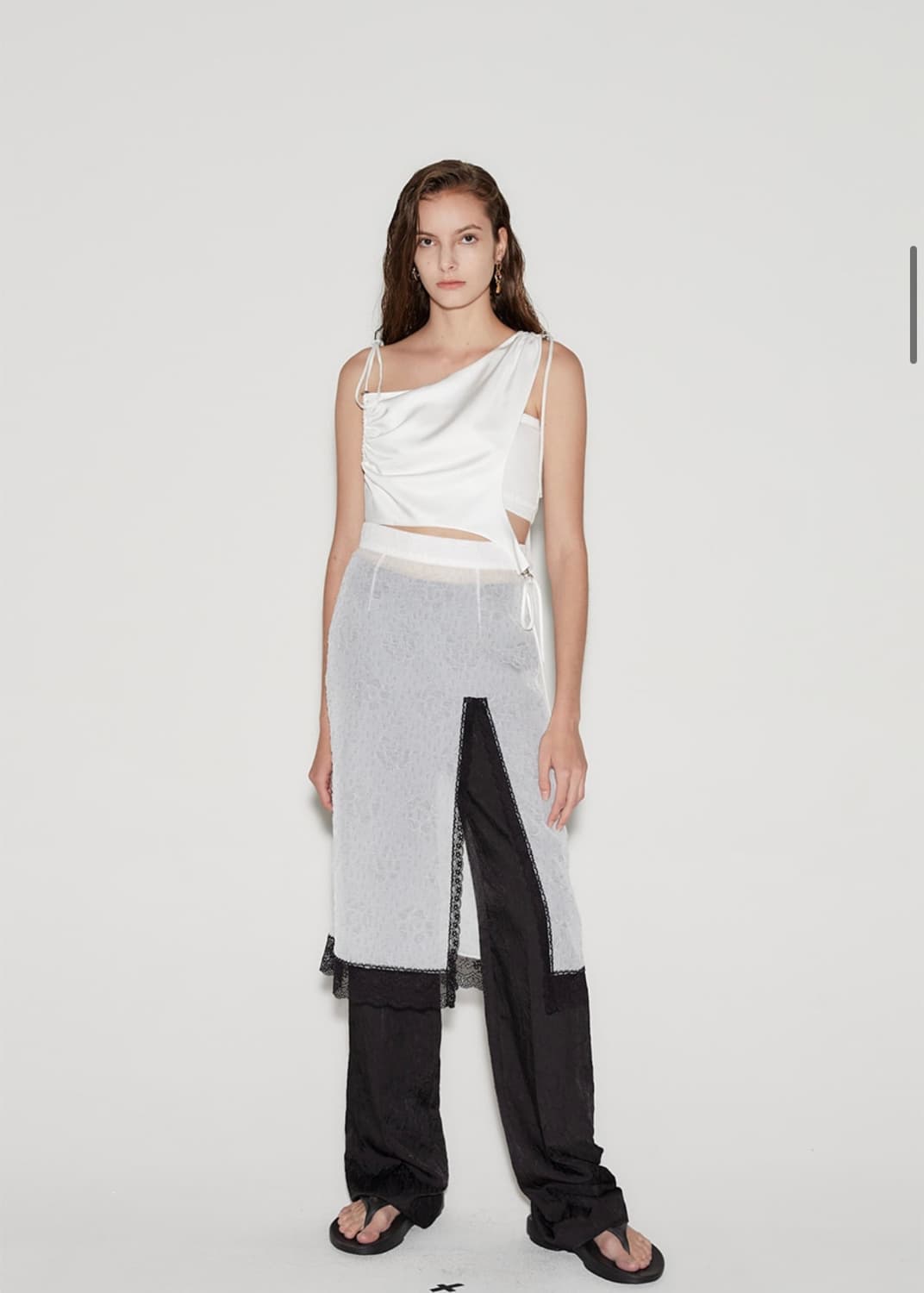 Andersson Bell sofie drape string top 상품이미지3