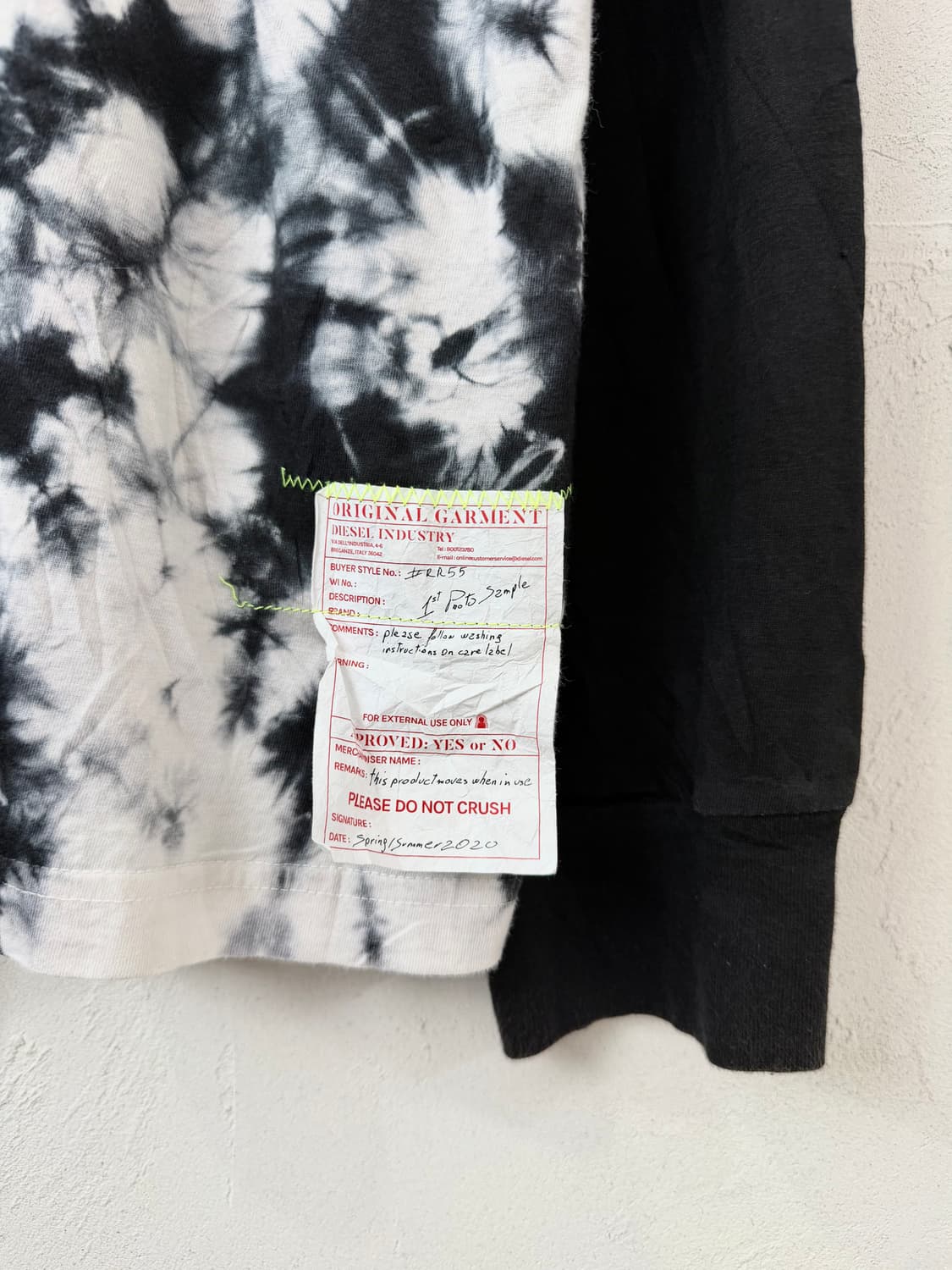 디젤 2020SS 사이키델릭 롱슬리브 상품이미지4