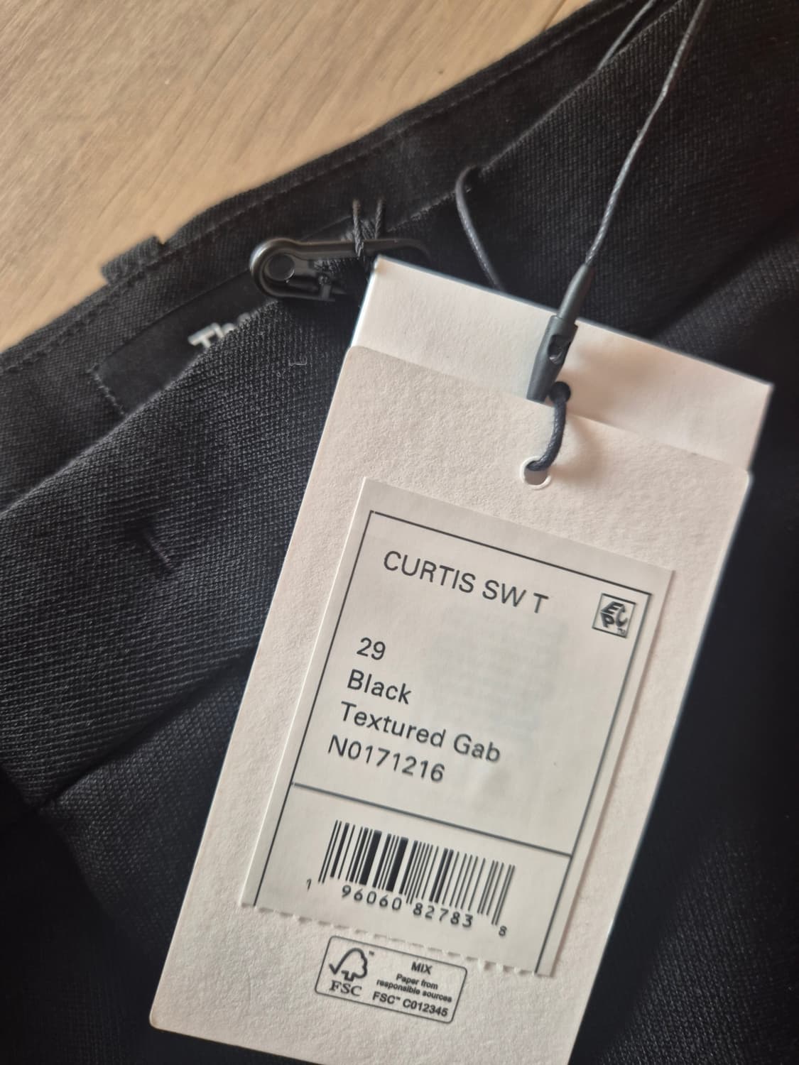 [새상품/29] 띠어리 울 텍스쳐드 개버딘 커티스 팬츠 상품이미지3