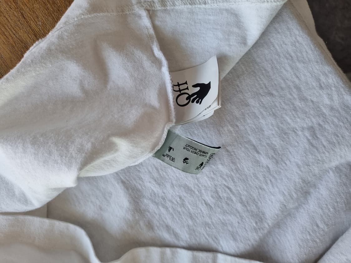 오프화이트 카라바조 애로우 반팔 티셔츠 XL 상품이미지3