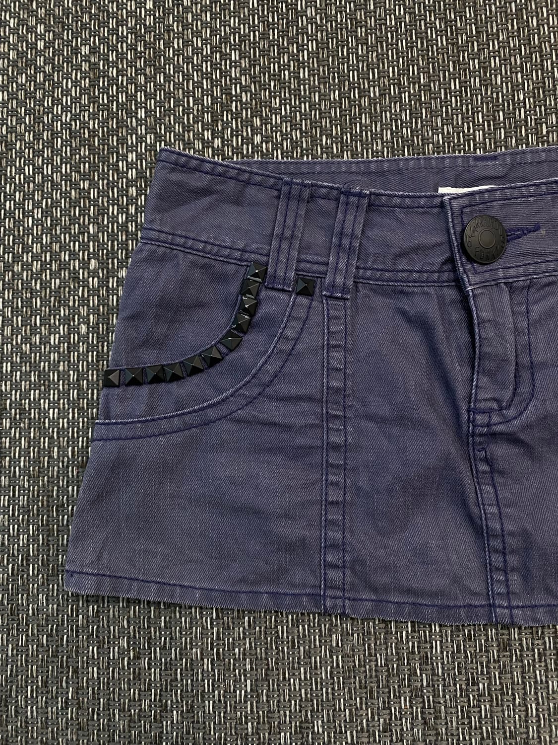 00‘s Purple Stud Short Skirts 상품이미지2