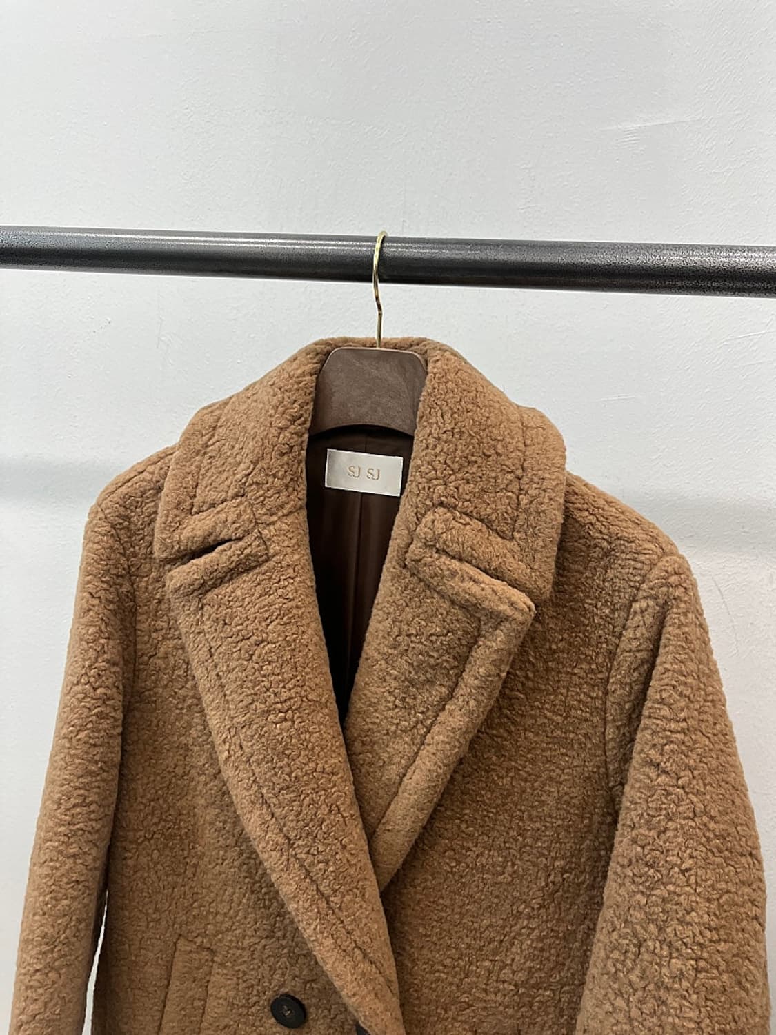 여)  sj 양털 코트  상품이미지4