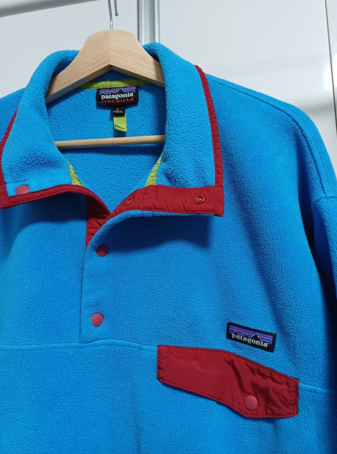 [L-XL] 파타고니아 신칠라 스냅티 일렉트론 블루 상품이미지3