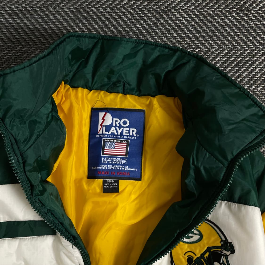 00s 프로플레이어 NFL 빅로고 바시티 패딩 점퍼y 2964 상품이미지8