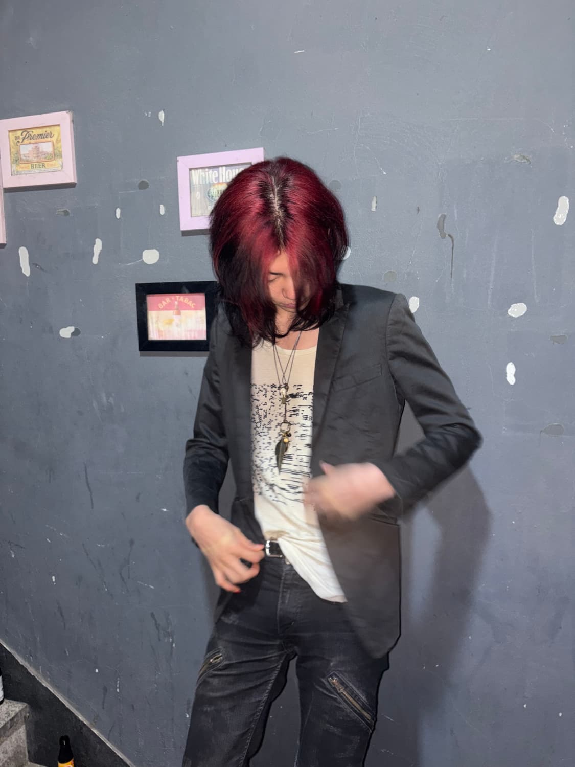 5351 pour les hommes one botton jacket 상품이미지8