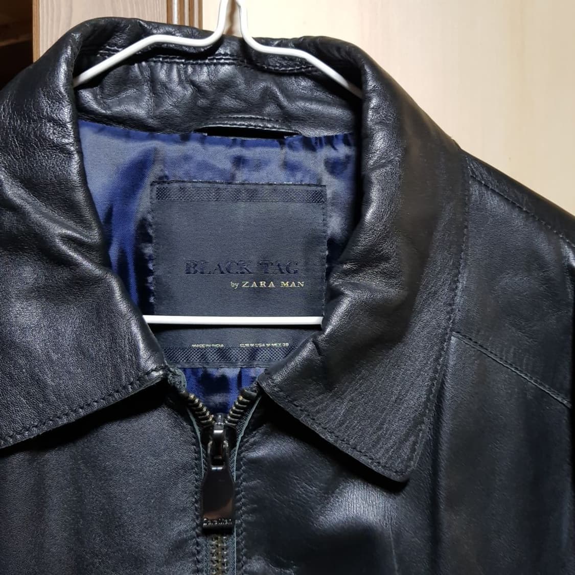 95 100 / ZARA / 프리미엄 양가죽 블루종자켓/404-05 상품이미지3
