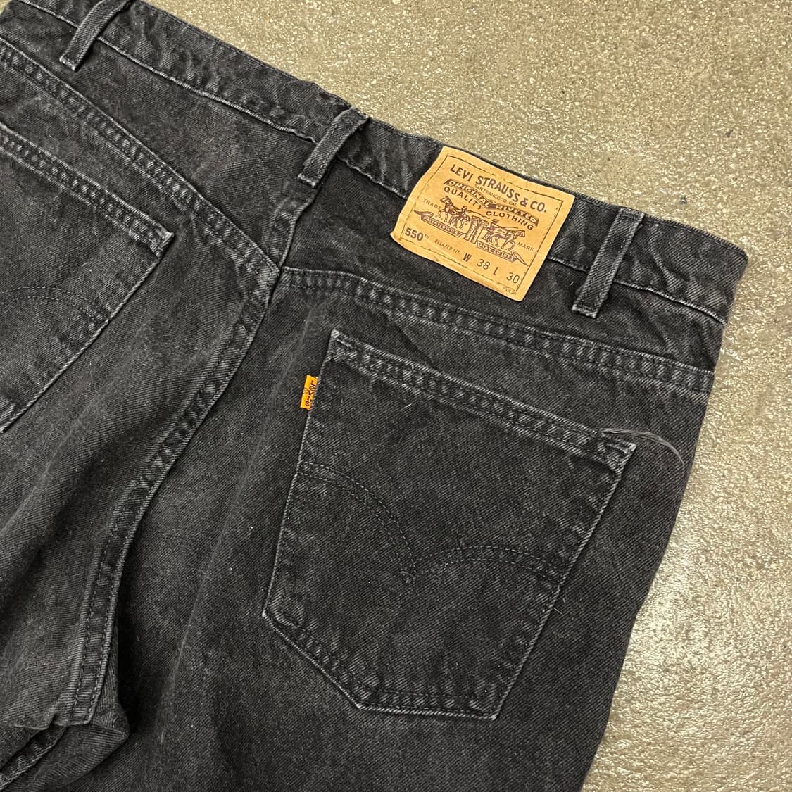 90s USA Levis550 오렌지탭 (37“) 상품이미지2