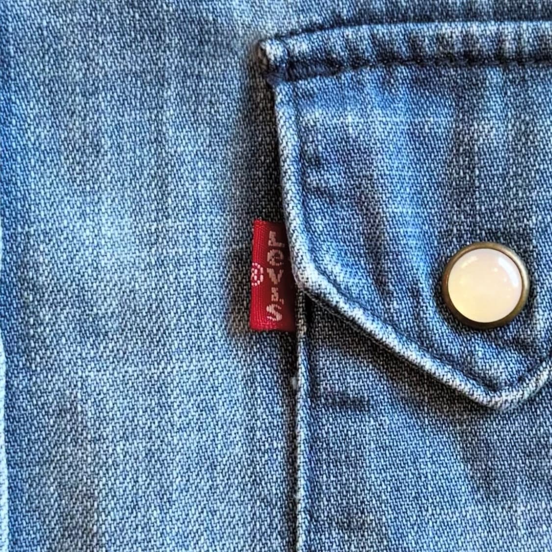 리바이스 웨스턴 데님 셔츠 상품이미지5