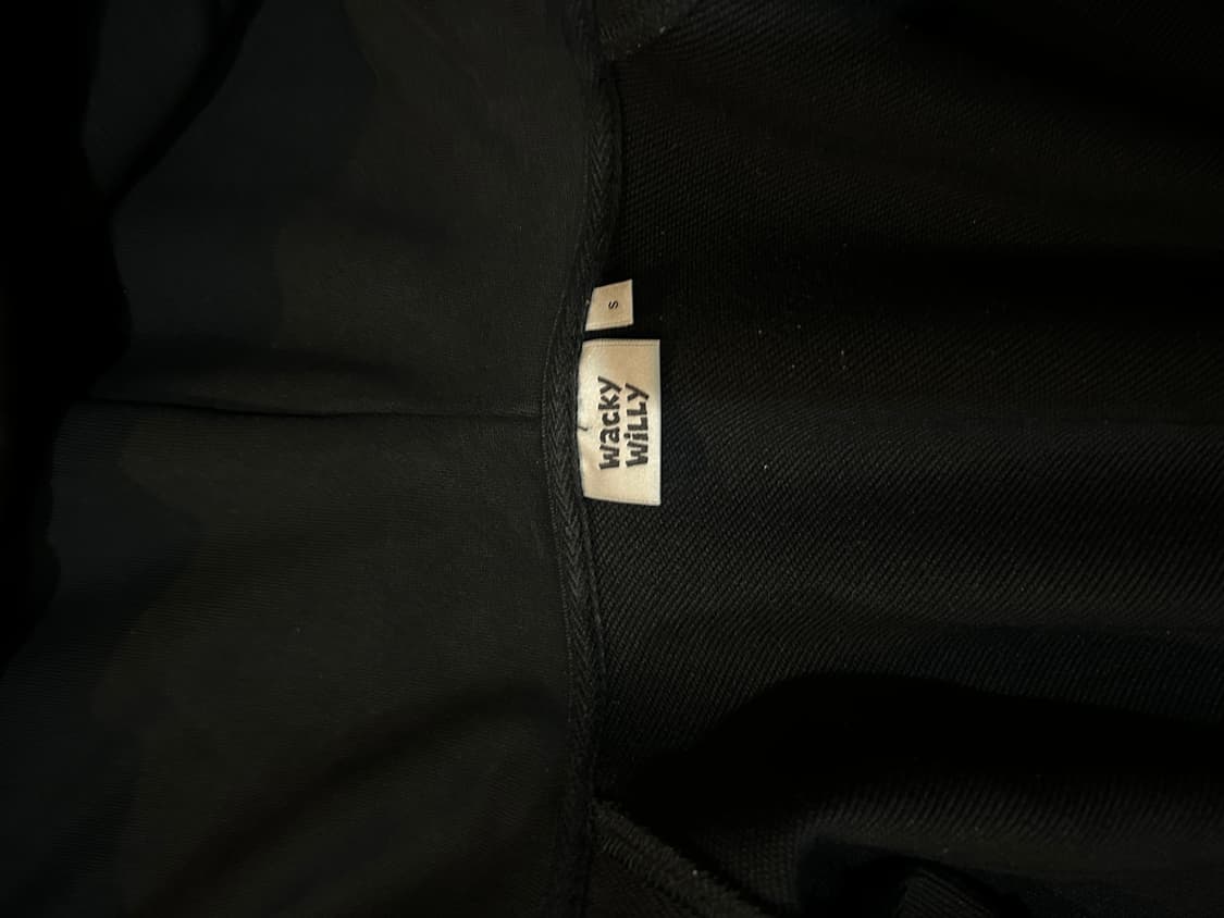 Wacky Willy 블랙 후드집업 S 상품이미지3