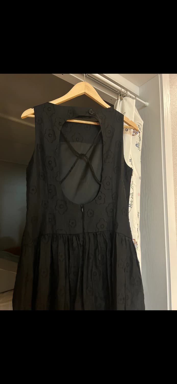 마조네 백 홀 드레스 레이스 블랙 M 상품이미지6