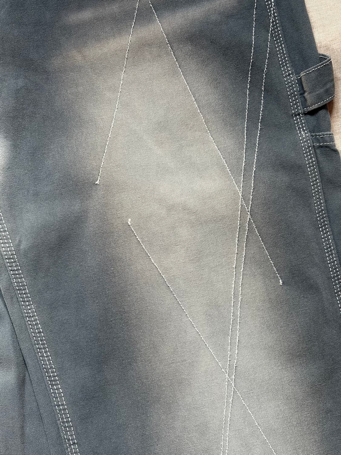 트래블 카펜터 스티치 데님 팬츠 라이트블루 상품이미지3