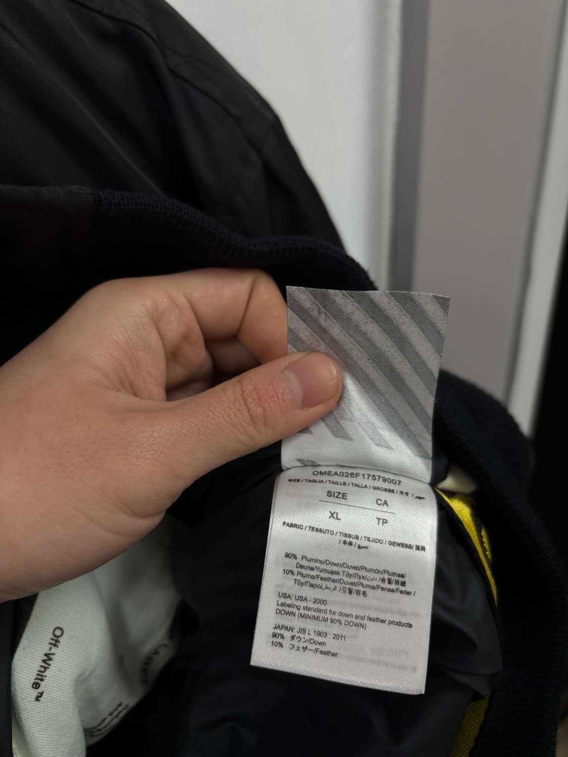 오프화이트 항공 패딩점퍼 상품이미지9