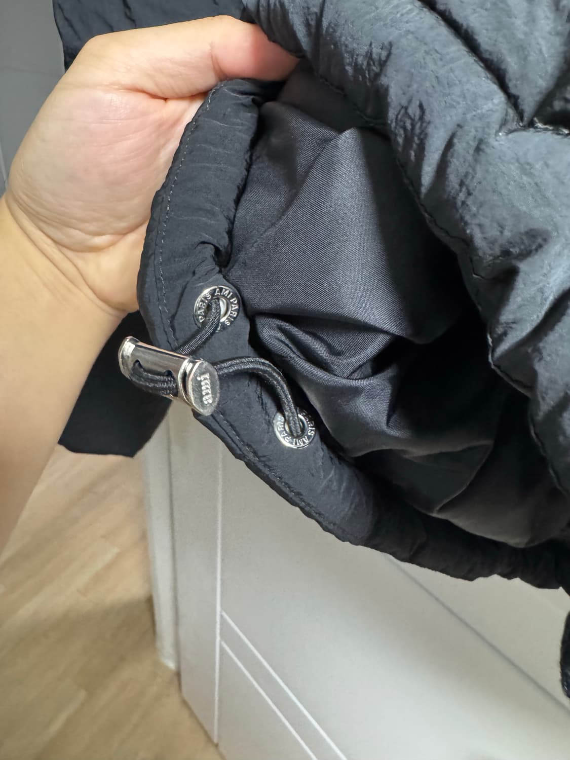 ami 아미 패딩 하트패치 s사이즈 상품이미지5