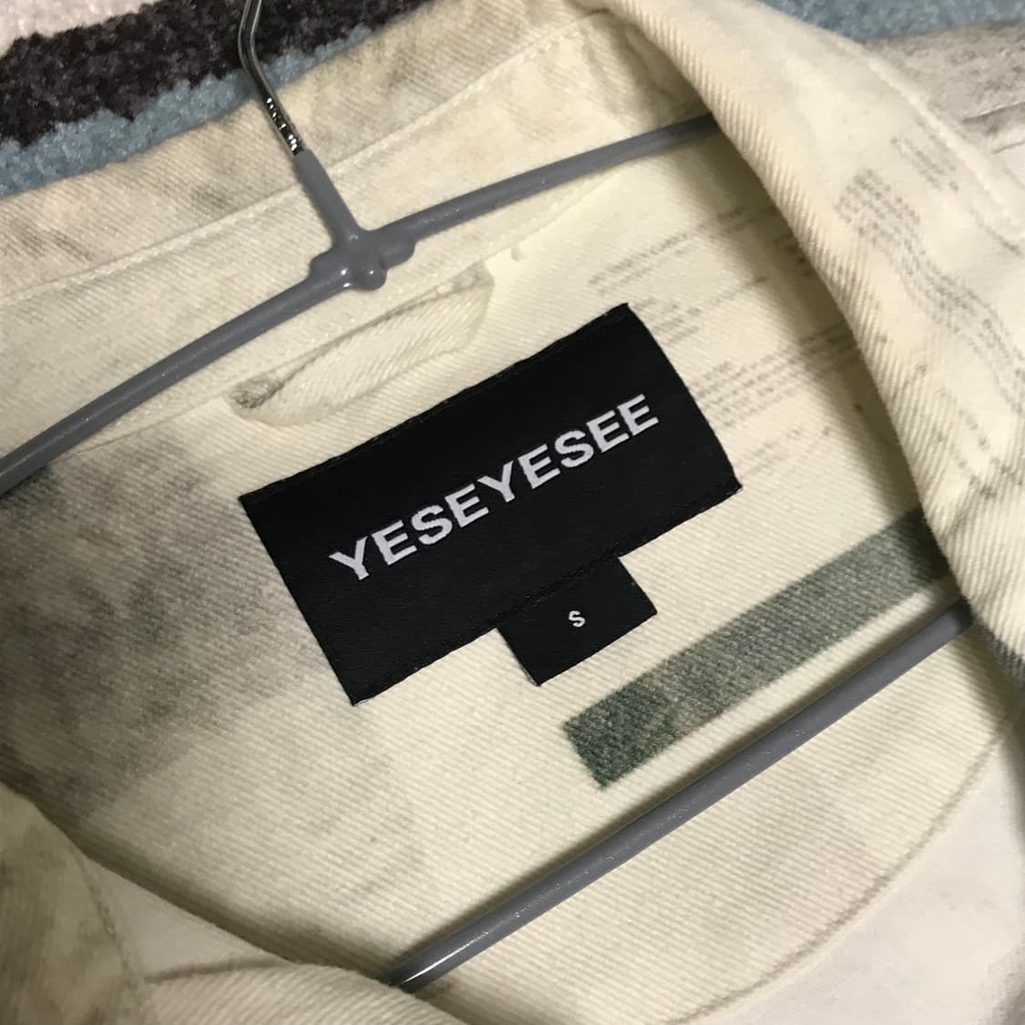 예스아이씨 프린팅 워크 자켓 s 상품이미지2