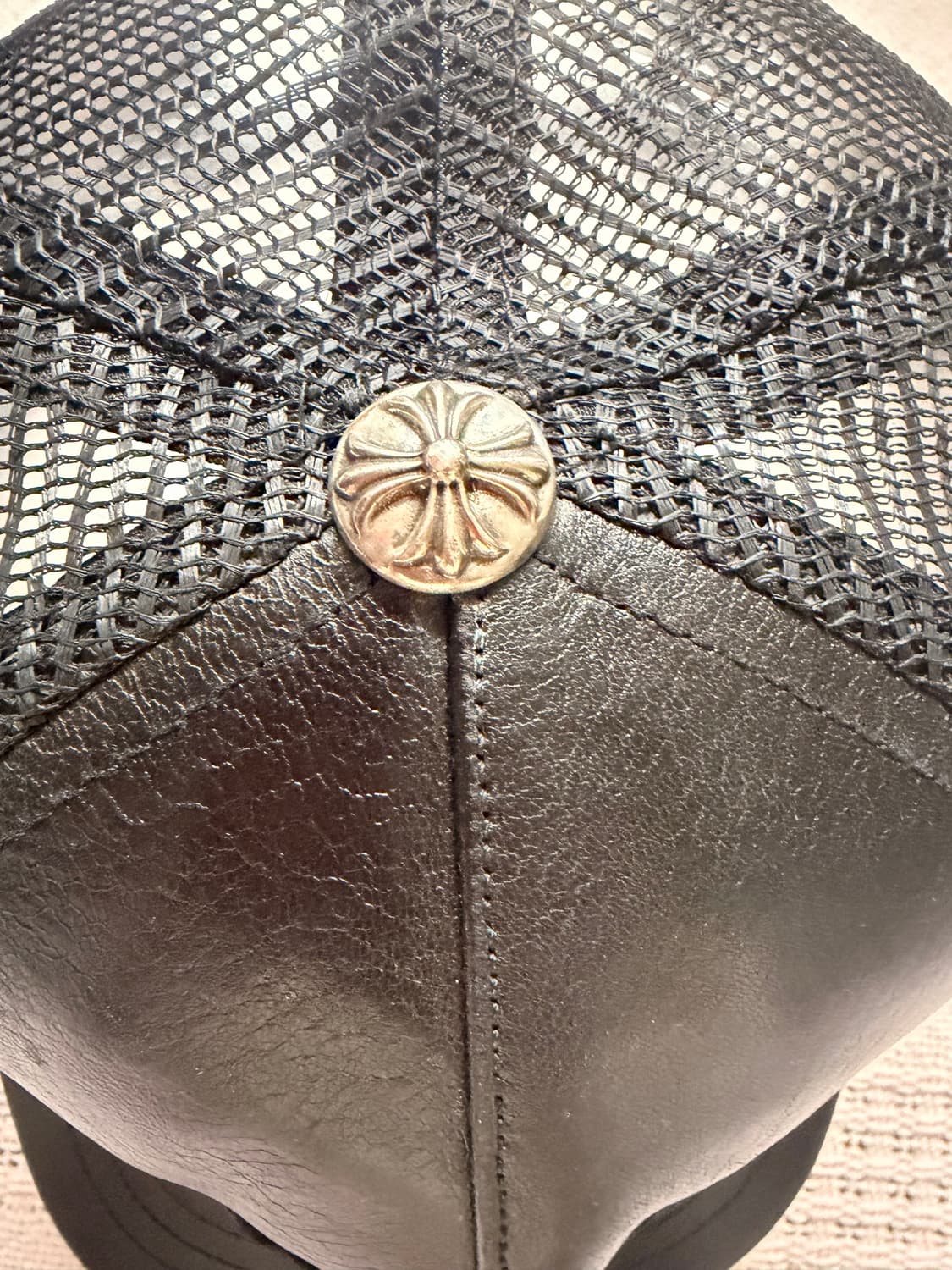 크롬하츠 플레어 참 레더 트리커 햇 상품이미지10