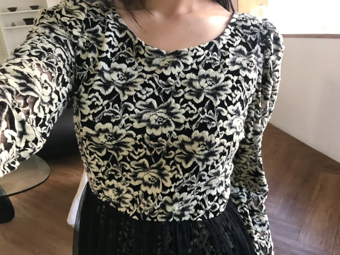 vintage pattern one-piece 상품이미지7