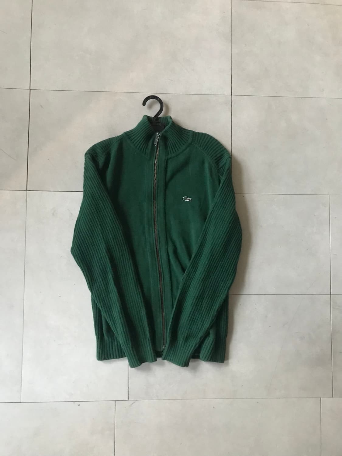 라코스테 그린 니트집업 상품이미지6