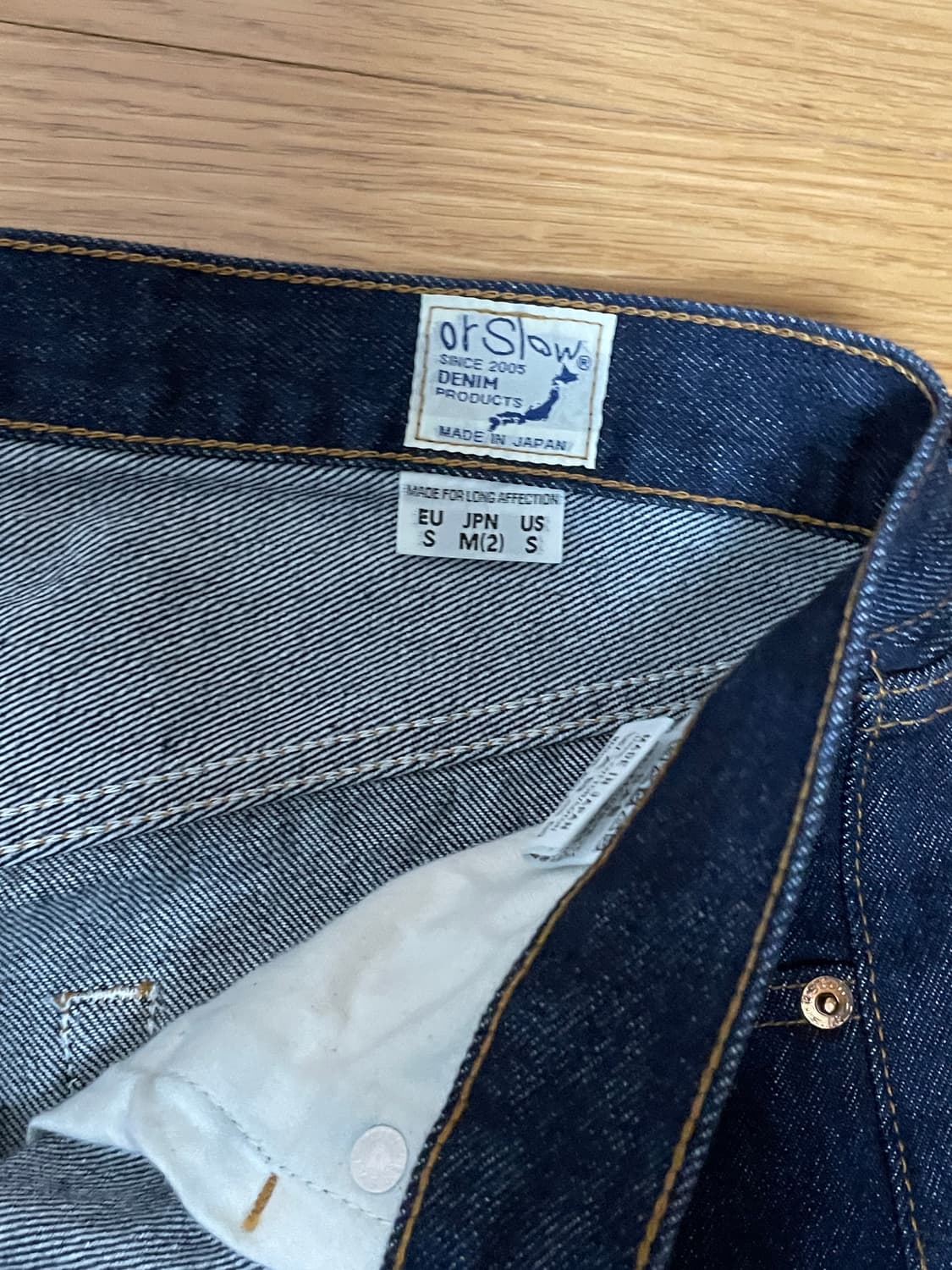 [2]오어슬로우 101 대드핏 원워시 상품이미지5