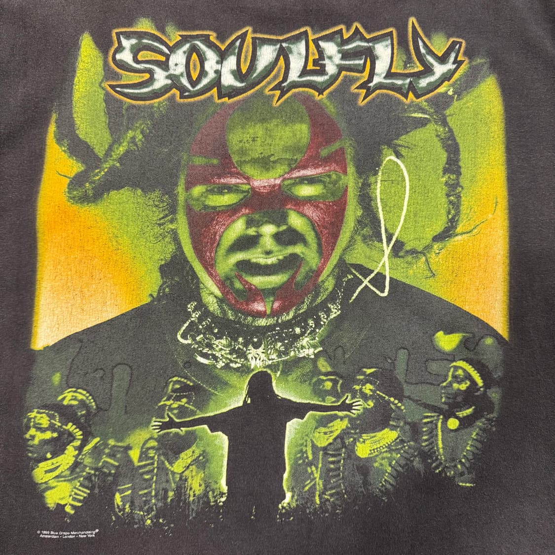 빈티지 90s SOULFLY Band Tour Tee 소울플라이 밴드 티 상품이미지3