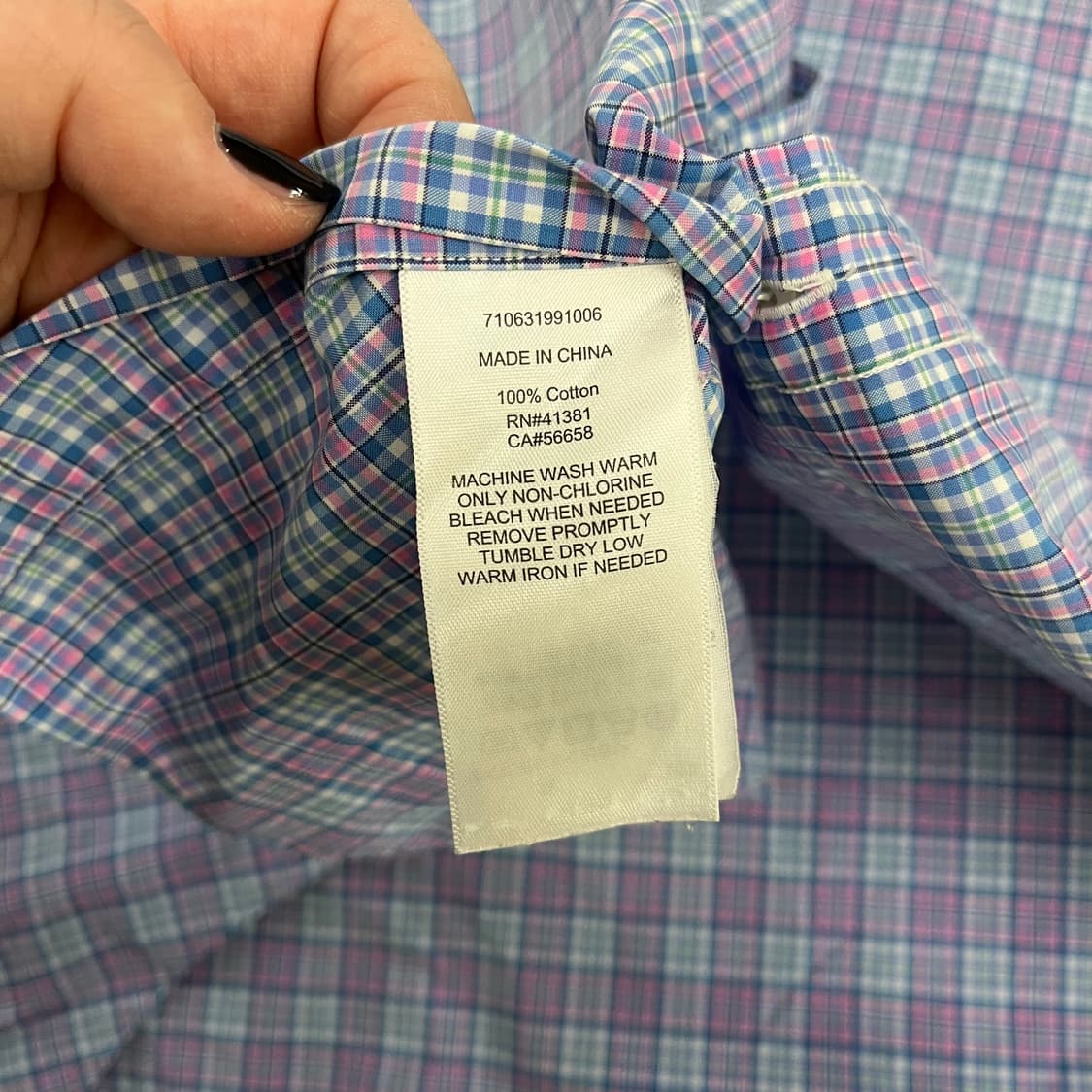 M 폴로랄프로렌 코튼 체크 셔츠 남방 0126M 상품이미지3