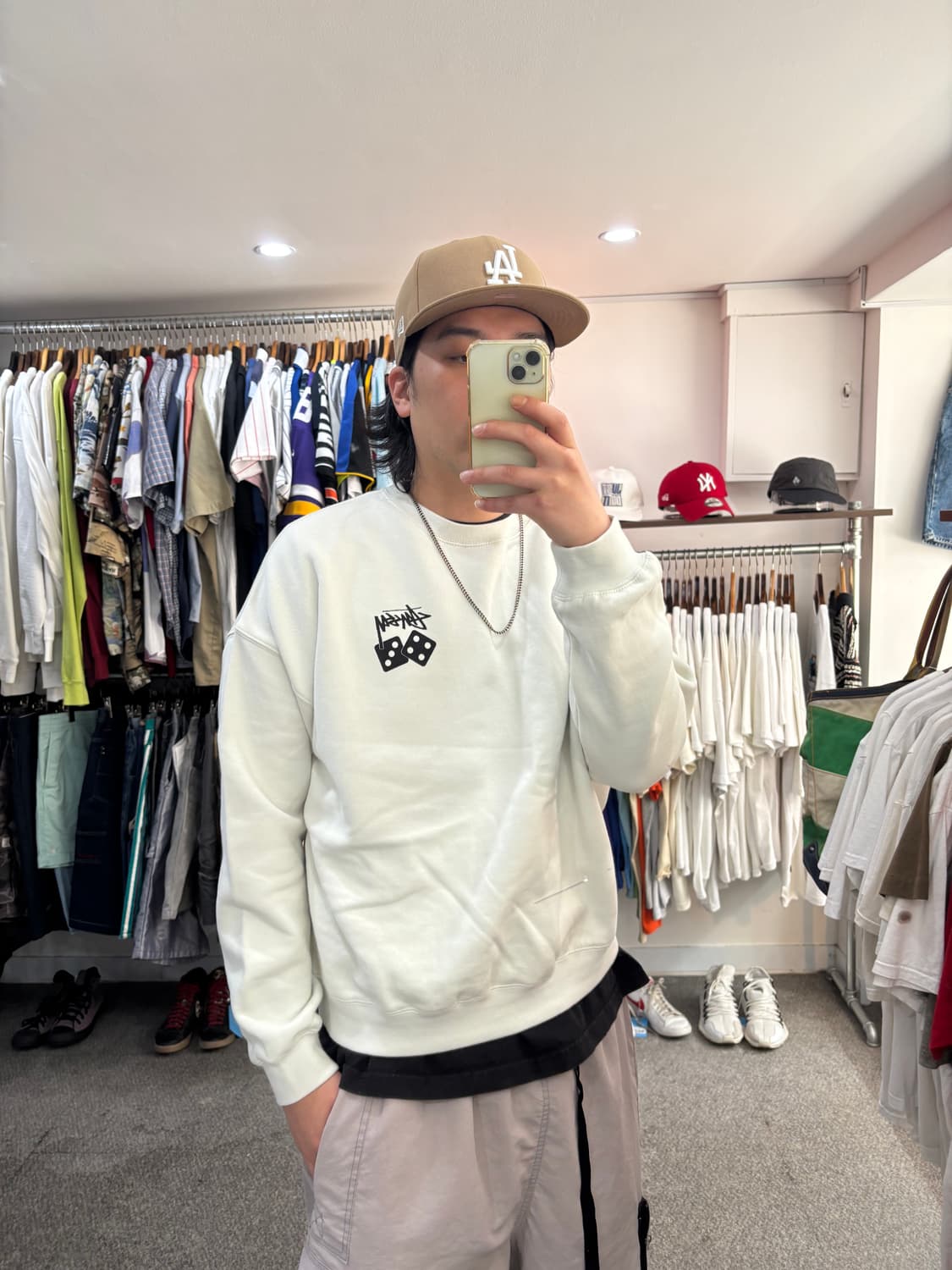 스투시 다이스 피그먼트 크루넥 상품이미지8